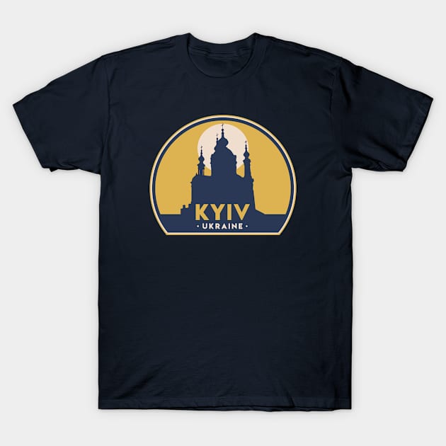 Kyiv Ukraine T-Shirt by deadright